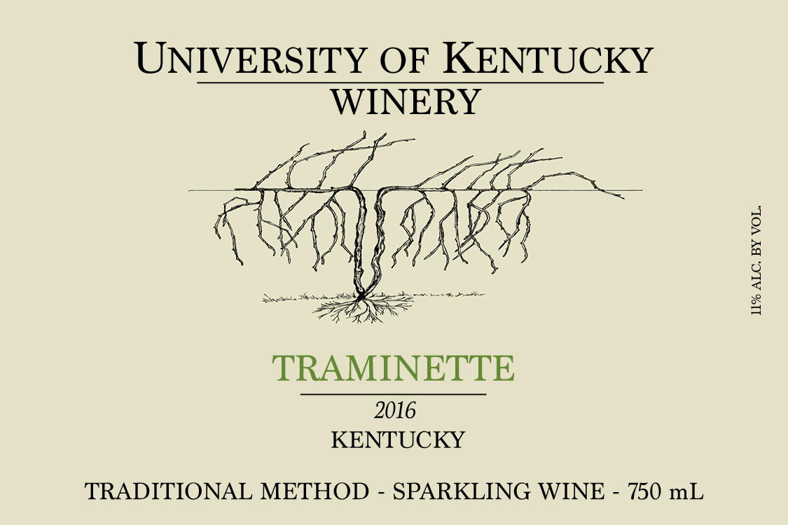 Traminette 2016 Traditional Method Sparkling Wine 11% Alc. By Vol.