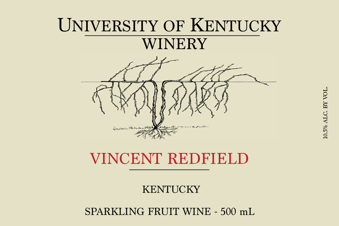 Vincent Redfield Sparkling Fruit Wine 10.5% Alc. by Vol.